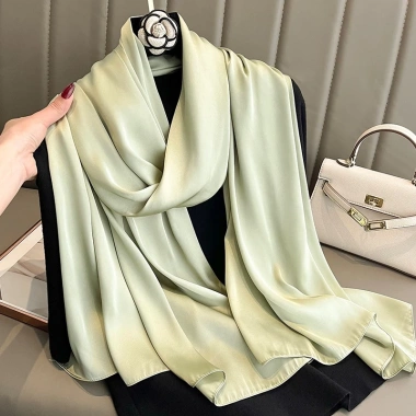 Khăn choàng lụa cao cấp 180x85cm màu trơn, bản to sang trọng, mềm mại, bóng nhẹ 5 Khăn choàng lụa cao cấp 180x85cm màu trơn, bản to sang trọng, mềm mại, bóng nhẹ 5
