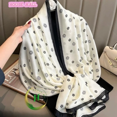 Khăn choàng lụa cao cấp Hàn Quốc 180x90cm Loại 1, khăn quàng cổ đi biển, chỉ 72.000₫
