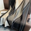 Khăn choàng lụa cao cấp trắng đen 180x90cm - Siêu mềm, sang trọng, giá ưu đãi 104.500 VND 2