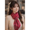 Khăn choàng Lụa Cotton Tencel 90x90cm Khannu KH25 - Họa tiết chữ H, giữ ấm cổ Thu Đông, giảm còn 145.000₫ 3