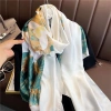 Khăn choàng lụa dáng dài họa tiết thời trang, nhẹ mỏng, giảm giá 22% chỉ 119.000₫ 3