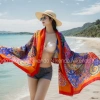 Khăn Choàng Lụa Đi Biển Bản To 180x90cm - Boho Vintage Nikendo KL8 Giá 71.000đ 7