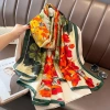 Khăn choàng lụa họa tiết hoa đa màu 180x90cm - Siêu mềm, sang trọng, giảm 18% 4