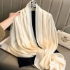 Khăn choàng lụa satin 1m9x75cm mềm mịn – Phối áo dài, tiệc – Hoả Tốc HN 69k 9