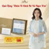 Khăn choàng lụa tơ JIRAMI đính họa tiết nơ - Quà tặng nữ 8/3, 20/10, Tết, giá 360.000đ