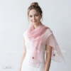 Khăn choàng lụa tơ JIRAMI đính họa tiết nơ - Quà tặng nữ 8/3, 20/10, Tết, giá 360.000đ 5
