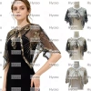 Khăn choàng nắp HYCEO đính cườm Sequin, váy quấn phong cách 1.920 buổi tối, 232k
