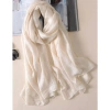 Khăn choàng nữ vải lụa voan mỏng - Siêu nhẹ, sang trọng, giá chỉ 149.000₫