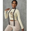Khăn choàng Sequin HYCEO - Khăn quàng cổ lấp lánh punk thẩm mỹ, dài mỏng hợp kim nhôm, sequins buộc nữ, 101.520₫ 10