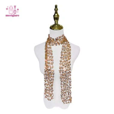 Khăn choàng sequin lấp lánh cho dạ hội và câu lạc bộ thời trang - Giá chỉ 89.640₫