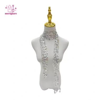 Khăn choàng sequin lấp lánh cho dạ hội và câu lạc bộ thời trang - Giá chỉ 89.640₫