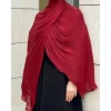 Khăn choàng thoáng khí mùa hè nữ thiết kế màu trơn, nhẹ mát, thời trang hijab, giá ưu đãi 236.501đ 47