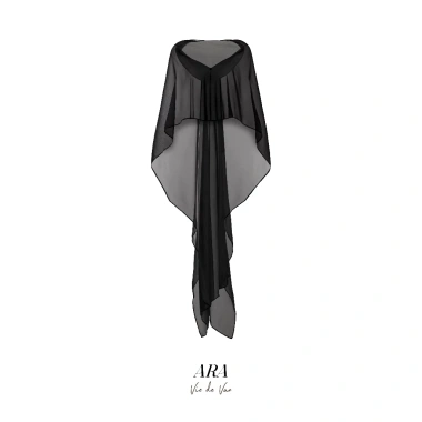 Khăn choàng tơ ARA Vie de Van - Cúc gài sang trọng, dễ phối đồ, che khuyết điểm, giá ưu đãi 224.250₫ 2