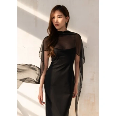 Khăn choàng tơ ARA Vie de Van - Cúc gài sang trọng, dễ phối đồ, che khuyết điểm, giá ưu đãi 224.250₫ 8