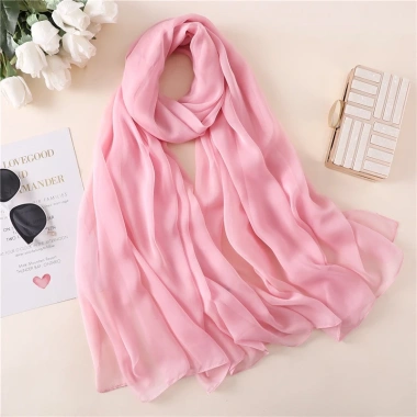 Khăn choàng voan lụa mỏng nhẹ 180x105cm thời trang nữ công sở dự tiệc đi biển - Giá 155k 10 Khăn choàng voan lụa mỏng nhẹ 180x105cm thời trang nữ công sở dự tiệc đi biển - Giá 155k 10