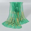 Khăn chống nắng HYCEO - Khăn choàng in hình con công, chống gió, mỏng thoáng khí, màu trơn thời trang, chỉ 58.320đ 3