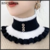 Khăn cổ giả nữ dày co giãn, bảo vệ cột sống, ấm mùa đông, đi xe đạp, cổ nhung - chỉ 44.800₫
