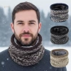 Khăn cổ lông cừu dày unisex ấm áp mùa đông - Đa năng, phù hợp đi xe đạp, giảm giá