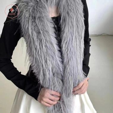 Khăn cổ lông tơ AACAR dây dài, giữ ấm tốt cho mùa đông ngoài trời Giá 116.532₫