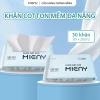 Khăn Cotton Mềm MIENY Dùng 1 Lần Lau Khô & Ướt, Không Xơ, Không Mùi Giá 17.341 VND 10