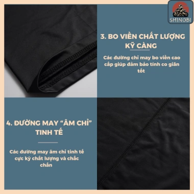 Khăn đa năng SHINOBI chống nắng, thấm hút, thun lạnh co giãn cho nam nữ lái xe và đạp xe đường dài - Giá 39.000 VND
