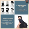 Khăn đa năng SHINOBI chống nắng, thấm hút, thun lạnh co giãn cho nam nữ lái xe và đạp xe đường dài - Giá 39.000 VND 6