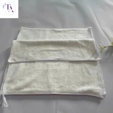Khăn đa năng vuông 25x25cm có móc microber - Thấm hút nước, không sổ lông, dùng làm nail, lau bàn bếp - Giá 7.000 VND 9