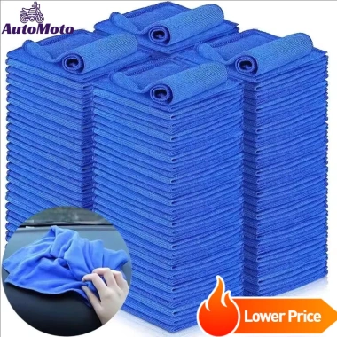 Khăn Dày Microfiber Rửa Xe Siêu Thấm Nhanh, Vải Sấy & Đánh Bóng Gia Đình – 7.857₫