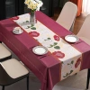 Khăn decor sang trọng trải bàn PVC cao cấp họa tiết hoa sen, giảm giá 190.000đ 5