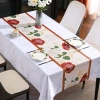 Khăn decor sang trọng trải bàn PVC cao cấp họa tiết hoa sen, giảm giá 190.000đ 6