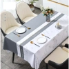 Khăn decor sang trọng trải bàn PVC cao cấp họa tiết hoa sen, giảm giá 190.000đ 8