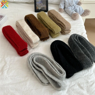 Khăn dệt kim mỏng thời trang thu đông Hàn Quốc Y2K, bông tai kẹp giả cashmere, giá 69.315 VND giảm tới 20%