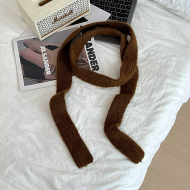 Khăn dệt kim mỏng thời trang thu đông Hàn Quốc Y2K, bông tai kẹp giả cashmere, giá 69.315 VND giảm tới 20%