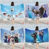Khăn Frozen Anna và Elsa - Khăn bơi một mặt mềm thấm hút vải Terry, giảm 20% 5