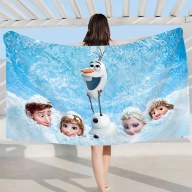 Khăn Frozen Anna và Elsa - Khăn bơi một mặt mềm thấm hút vải Terry, giảm 20% 10 Khăn Frozen Anna và Elsa - Khăn bơi một mặt mềm thấm hút vải Terry, giảm 20% 10