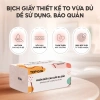 Khăn giấy ăn đa sắc Topgia 240 tờ 4 lớp dập vân 4D mềm mịn - Giá ưu đãi 65.000 7