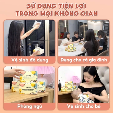 Khăn giấy ăn đa sắc Topgia 240 tờ 4 lớp dập vân 4D mềm mịn - Giá ưu đãi 65.000 9 Khăn giấy ăn đa sắc Topgia 240 tờ 4 lớp dập vân 4D mềm mịn - Giá ưu đãi 65.000 9