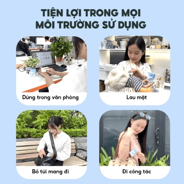 Khăn Giấy Bỏ Túi Mini 4 Lớp 8 Tờ - Mềm Mịn, An Toàn, Giá Chỉ 19.999₫ 2