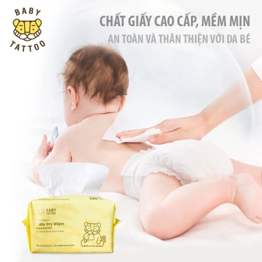 Khăn Giấy Bông Khô Cashmere cho Bé Đa Năng Khô Hoặc Ướt Giá Ưu Đãi 60k 5