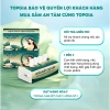 Khăn giấy cao cấp Topgia Sắc Việt 4 lớp 300 tờ thùng 20 gói mềm mịn không kích ứng da chỉ 99.000 VND 6