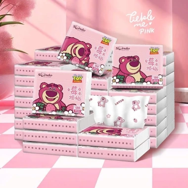 Khăn giấy khô ăn mini Dimpa.home họa tiết dễ thương, an toàn trẻ em - 11.662₫