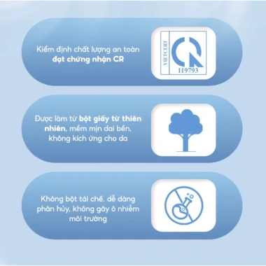 Khăn giấy khô bỏ túi mini TOPGIA 1 bịch 10 gói - 8 tờ, giấy dai mịn, chỉ 20.000đ 6