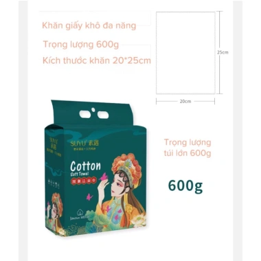 Khăn Giấy Khô SUYU Dùng Một Lần Siêu Thấm Đa Năng Tiện Lợi - Giá 90.800 VND 4 Khăn Giấy Khô SUYU Dùng Một Lần Siêu Thấm Đa Năng Tiện Lợi - Giá 90.800 VND 4