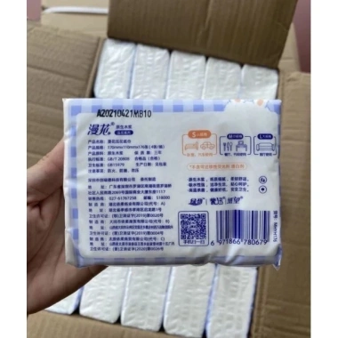 Khăn giấy khô & ướt mini tiện dụng gói nhỏ bỏ túi - Giá chỉ 15.000 VNĐ, ưu đãi đặc biệt