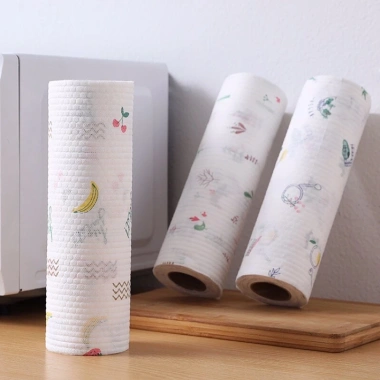 Khăn Giấy Lau Bếp Đa Năng 220 Tờ - Siêu Thấm, Không Đột Dầu, Giá 23.800 VNĐ