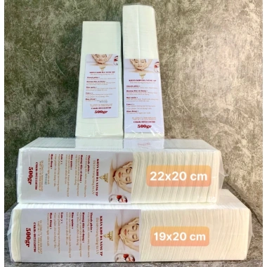 Khăn giấy lau mặt Spa tiệt trùng 500gr - Khăn khô đa năng 250 tờ mềm mịn, 79.000đ 4