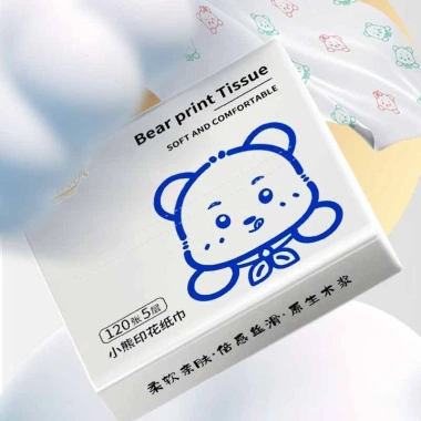 Khăn giấy mini bỏ túi nhỏ gọn in hoạ tiết bear print dễ thương – 32.000đ 5