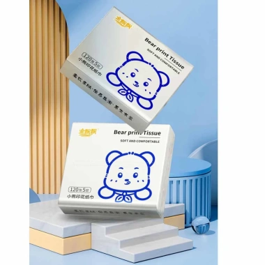 Khăn giấy mini bỏ túi nhỏ gọn in hoạ tiết bear print dễ thương – 32.000đ 6