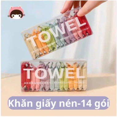 Khăn Giấy Nén Du Lịch 7/14 Gói Vải Không Dệt Mềm Mại, An Toàn Cho Da Nhạy Cảm - Giá Ưu Đãi 20.000đ 2