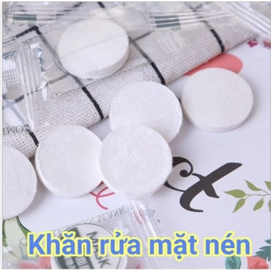 Khăn Giấy Nén Du Lịch Hình Viên Kẹo 11.000đ Siêu Nhẹ, Tiện Lợi, Giá Rẻ